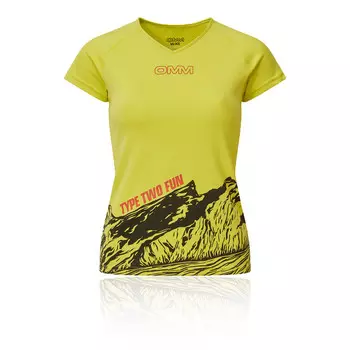 Спортивная футболка OMM Bearing, желтый
