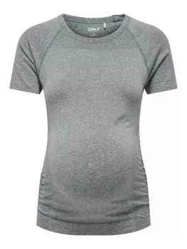 Спортивная футболка Only Maternity, серый