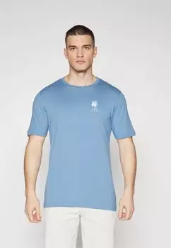 Спортивная футболка PALM GRASS TravisMathew, цвет coronet