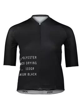 Спортивная футболка POC Fahrradtrikot Pristine, черный