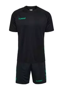 Спортивная футболка PROMO SET - Sports shorts Hummel, черный