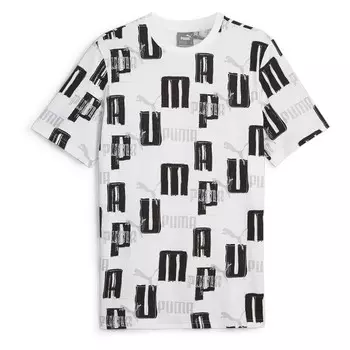 Спортивная футболка Puma Ess+ Logo Lab Aop, белый