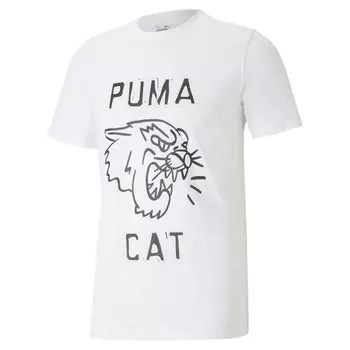 Спортивная футболка Puma FRANCHISE GRAPHIC, белый