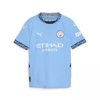 Спортивная футболка PUMA Performance Manchester City 24/25, цвет Navy/Light blue