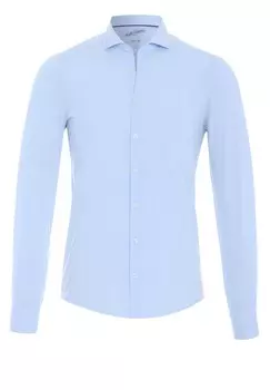 Спортивная футболка PURE Slim fit Athletic Button Up, светло-голубой