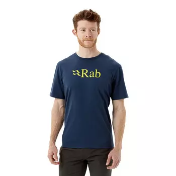 Спортивная футболка Rab Stance Organic Cotton Logo, синий