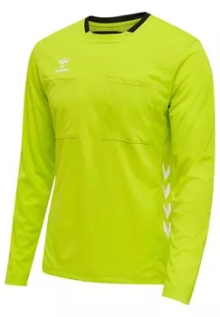 Спортивная футболка REFEREE CHEVRON JERSEY L/S Hummel, зеленый
