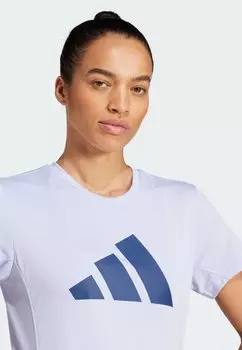 Спортивная футболка RUN IT adidas Performance, фиолетовый