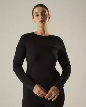 Спортивная футболка с деталями из тюля Ysabel Mora, черный