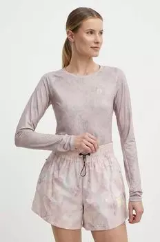 Спортивная футболка с длинным рукавом Acaras Printed Picture, розовый