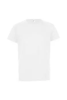 Спортивная футболка с коротким рукавом SOL'S, белый