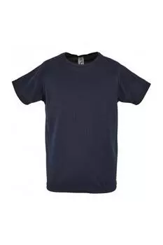 Спортивная футболка с коротким рукавом SOL'S, темно-синий