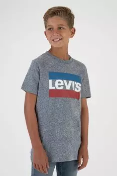 Спортивная футболка с логотипом Levi's, серый