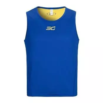 Спортивная футболка sc30 reversible basketball jersey 'royal blue yellow' Under Armour, синий