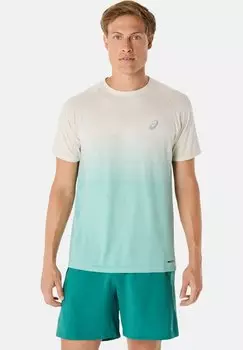 Спортивная футболка SEAMLESS SS ASICS, зеленый