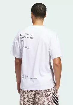 Спортивная футболка SELECT FOUNDATION TEE adidas Performance, белый