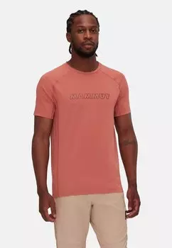 Спортивная футболка Selun Logo Mammut, цвет brick