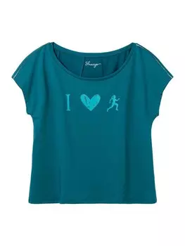 Спортивная футболка Sheego, синий