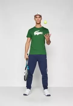 Спортивная футболка SHIRT BIG CROCO Lacoste Sport, зеленый