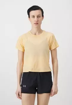 Спортивная футболка SHKOUT AIR CROP TEE Salomon, оранжевый