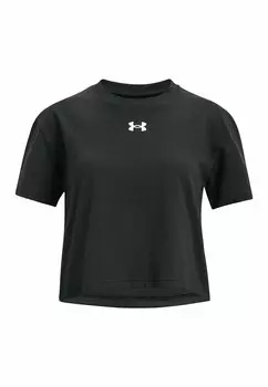 Спортивная футболка SHORT SLEEVE CROP Under Armour, черный