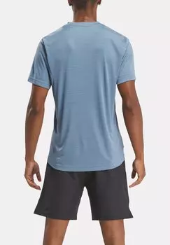 Спортивная футболка Short Sleeve Fresh Athlete Tee Reebok, сине-грифельная