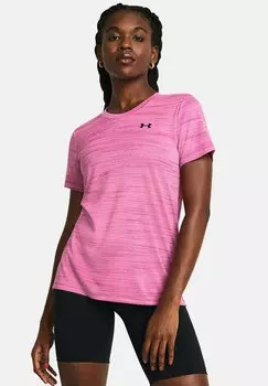 Спортивная футболка SHORT-SLEEVES TECH TIGER Under Armour, розовый