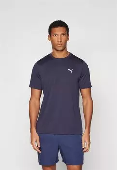 Спортивная футболка SMALL LOGO TEE Puma, темно-синий