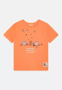Спортивная футболка SMILEYWORLD CAMP UNISEX Jack Wolfskin, цвет digital orange
