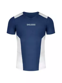 Спортивная футболка Smilodox Performance Maison, темно-синий