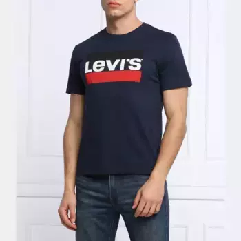 Спортивная футболка стандартного кроя с логотипом Levi'S, синий