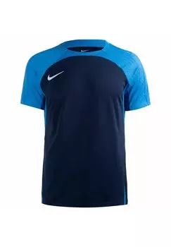 Спортивная футболка Strike Iii Fussball Nike, цвет midnight navy photo blue white
