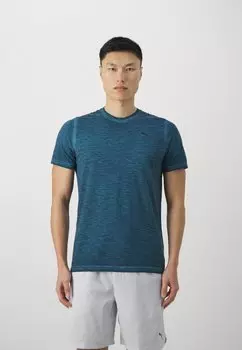 Спортивная футболка Studio Foundation Wash Tee Puma, цвет ocean tropic