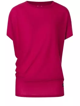 Спортивная футболка super.natural asymmetrisch geschnittenes, розовый