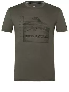 Спортивная футболка supernatural 7 PEAKS TEE, коричневый