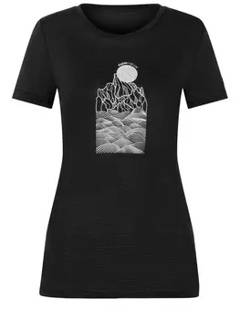 Спортивная футболка supernatural PREIKESTOLEN CLIFFS, черный