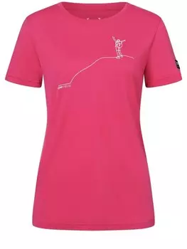 Спортивная футболка supernatural W GIPFELGLCK TEE, розовый