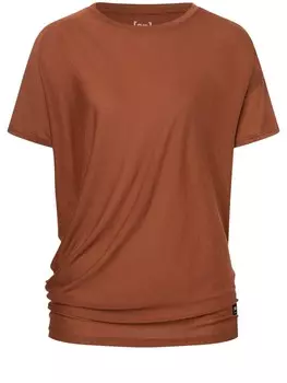 Спортивная футболка supernatural W YOGA LOOSE TEE, коричневый