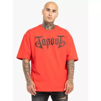 Спортивная футболка Tapout, цвет rot/schwarz/schwarz