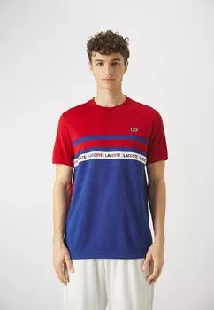 Спортивная футболка Tc T-Shirt Lacoste, цвет captain/ora