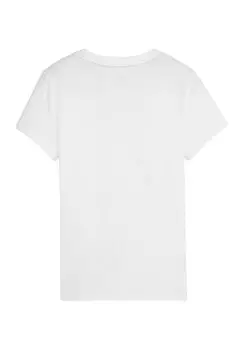 Спортивная футболка Teamgoal Casuals Puma, бело-черная