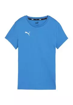 Спортивная футболка TEAMGOAL CASUALS Puma, цвет dunkelblauweiss