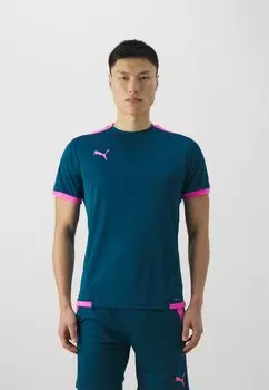 Спортивная футболка Teamliga Puma, цвет ocean tropic