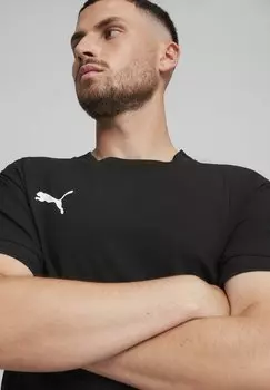 Спортивная футболка Teamsport Puma, schwarzweissgrau