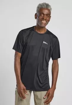 Спортивная футболка TECH Jack Wolfskin, антрацит