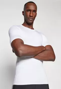 Спортивная футболка TECHFIT SHORT SLEEVE adidas Performance, белый