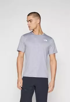 Спортивная футболка TEE EMBOSSED The North Face, серый