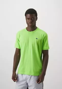 Спортивная футболка TEE Lacoste Sport, зеленый