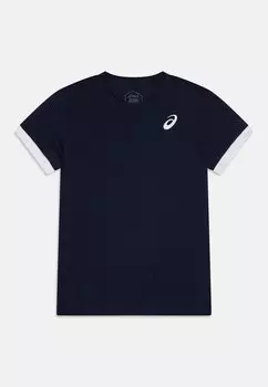 Спортивная футболка TENNIS SS ASICS, цвет midnight/brilliant white