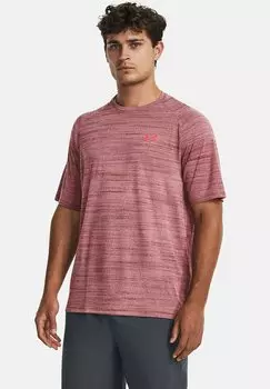 Спортивная футболка TIGER TECH Under Armour, темно-бордовый